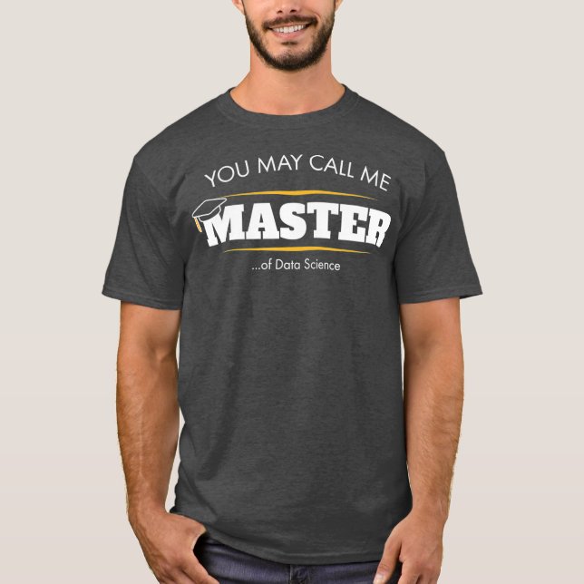Camiseta Mestrado em Graduação em Ciência da Informação (Frente)