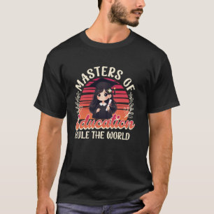 Camiseta MESTRADOS DA EDUCAÇÃO GOVERNAM AS Mulheres Engraça