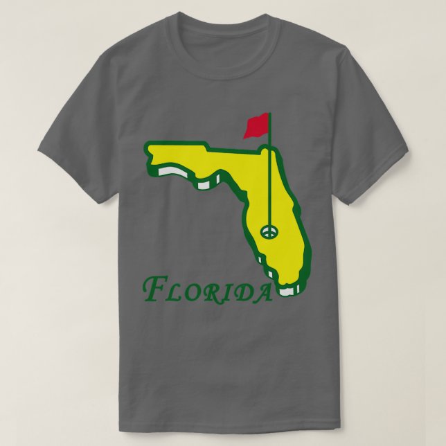 Camiseta Mestrados da Flórida Golf (Frente do Design)
