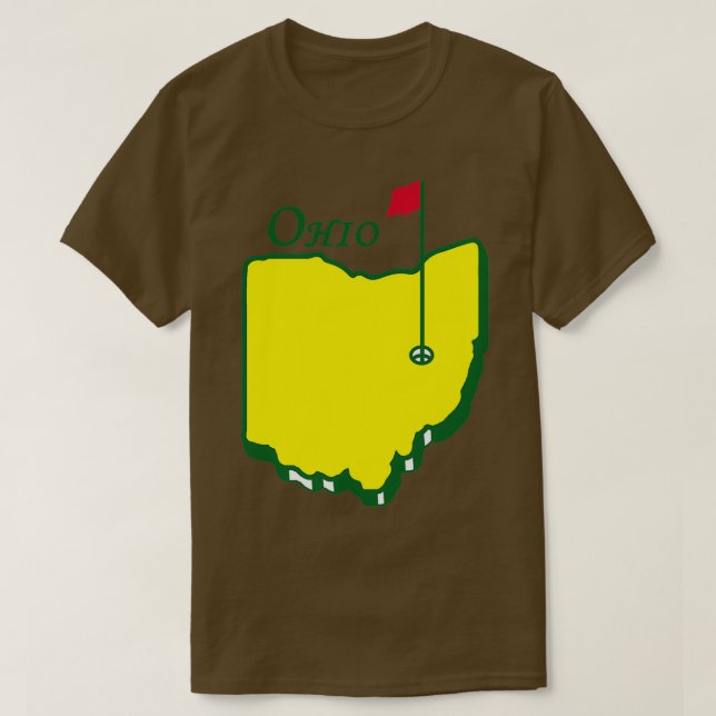 Camiseta Mestrados de Ohio Golf (Frente do Design)