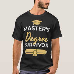 Camiseta Mestrados Engraçados Graduação Graduação Presente