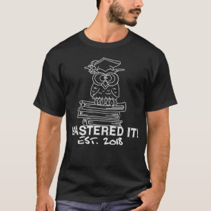 Camiseta Mestrados Graduação Dotada para Ele