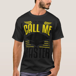 Camiseta Mestrados Graduação Presente Agora Me Chame De Eng