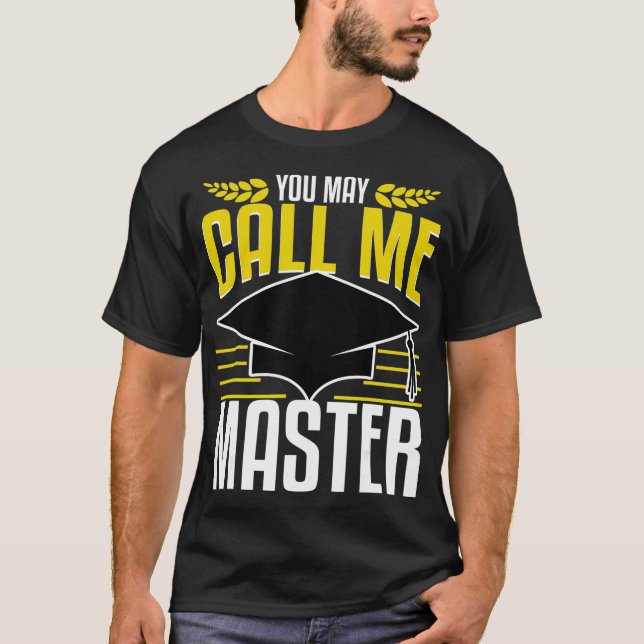 Camiseta Mestrados Graduação Presente Agora Me Chame De Eng (Frente)