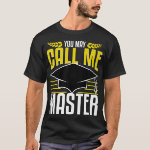 Camiseta Mestrados Graduação Presente Agora Me Chame De Eng