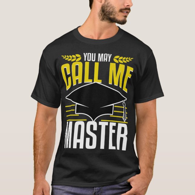 Camiseta Mestrados Graduação Presente Agora Me Chame De Eng (Frente)