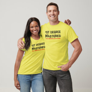 Camiseta Mestrados Grau CSI Humor T-Shirt