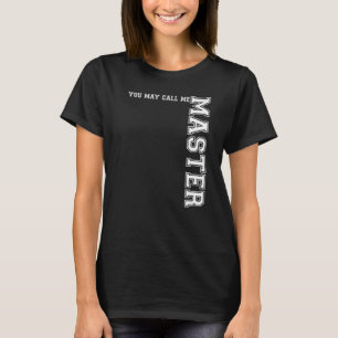 Camiseta Mestrados Para Mulheres Homens Filhando-A Wif