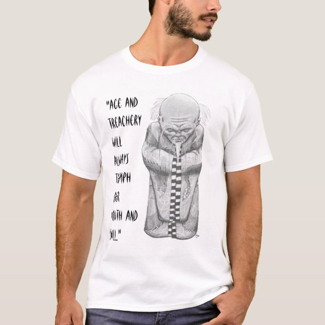 Camiseta Mestre antigo (Frente)