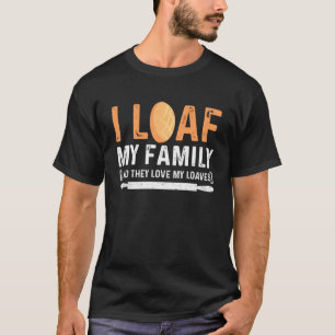 Camiseta Mestre Baker Mãe Eu Pego Minha Família E Eles Amam
