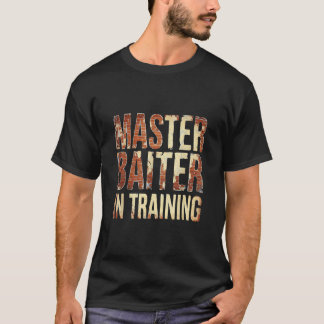 Camiseta Mestre Cebador Em Treinamento Pesca