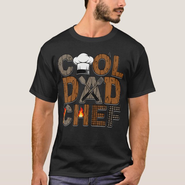 Camiseta Mestre Churrasqueiro Pai Chef (Frente)