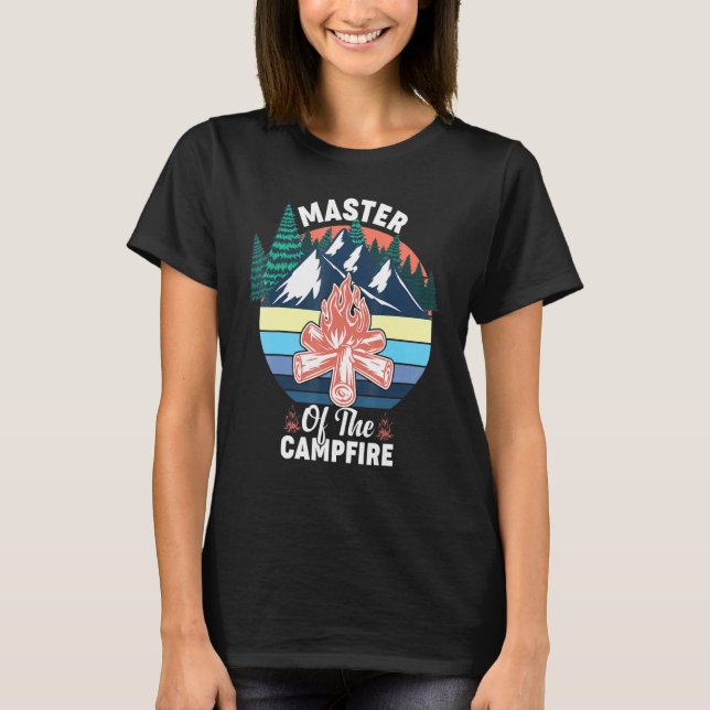 Camiseta Mestre Da Campa De Campfire 2 (Frente)