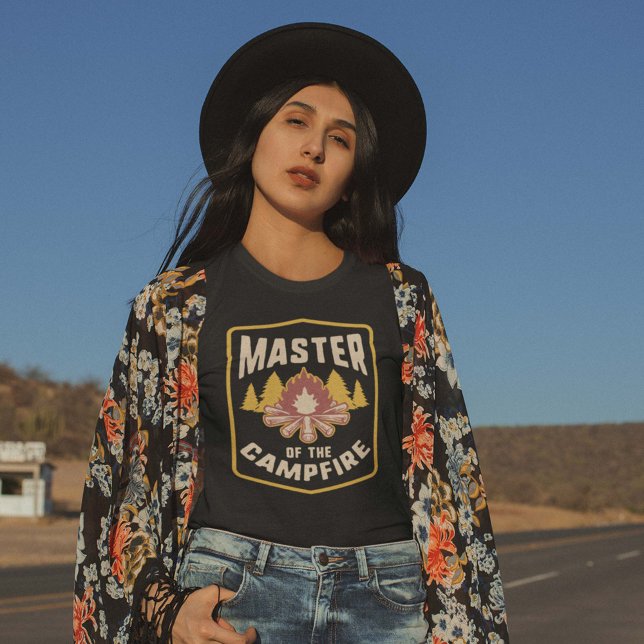 Camiseta Mestre Da Campfire (Criador carregado)
