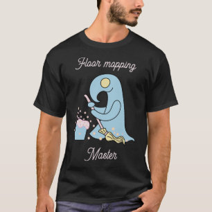Camiseta Mestre da limpeza de chão