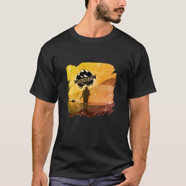 Camiseta mestre da montanha (Frente)
