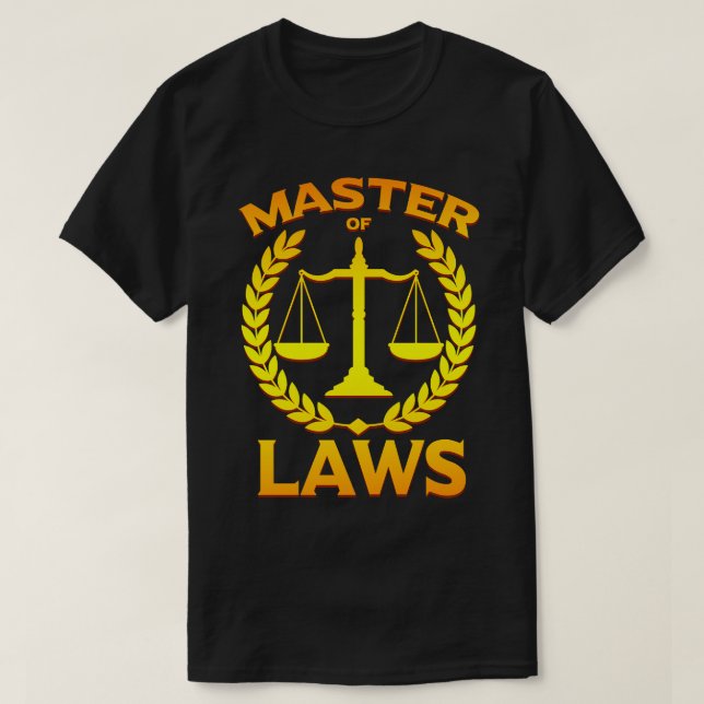 Camiseta Mestre das Leis (Frente do Design)