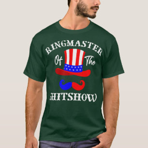 Camiseta Mestre das Trevas dos EUA Hat e Musta