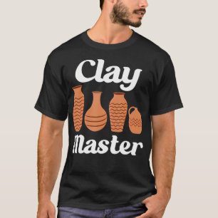 Camiseta Mestre de Argila Cerâmica Divertida
