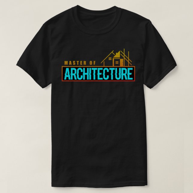 Camiseta Mestre de Arquitetura (Frente do Design)