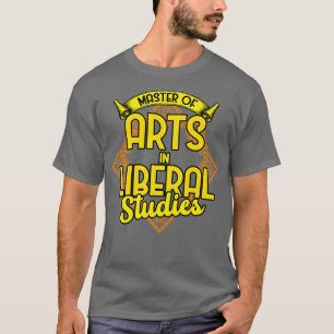 Camiseta Mestre de Artes em Estudos Liberais
