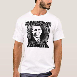 Camiseta Mestre de Barack Obama do t-shirt de Hopenosis