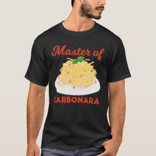Camiseta Mestre De Carbonara - Massas De Carbonara