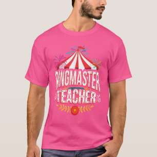 Camiseta Mestre de Cerimônias Professor Circo Carnaval Volt