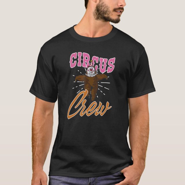Camiseta Mestre de Circo da Equipe de Circo (Frente)