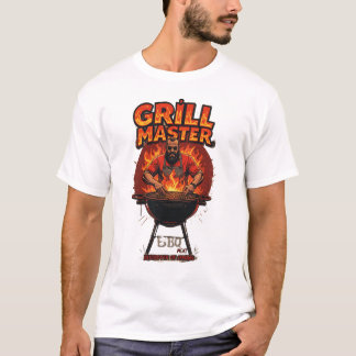 Camiseta Mestre de Grill - Legenda no CHURRASCO