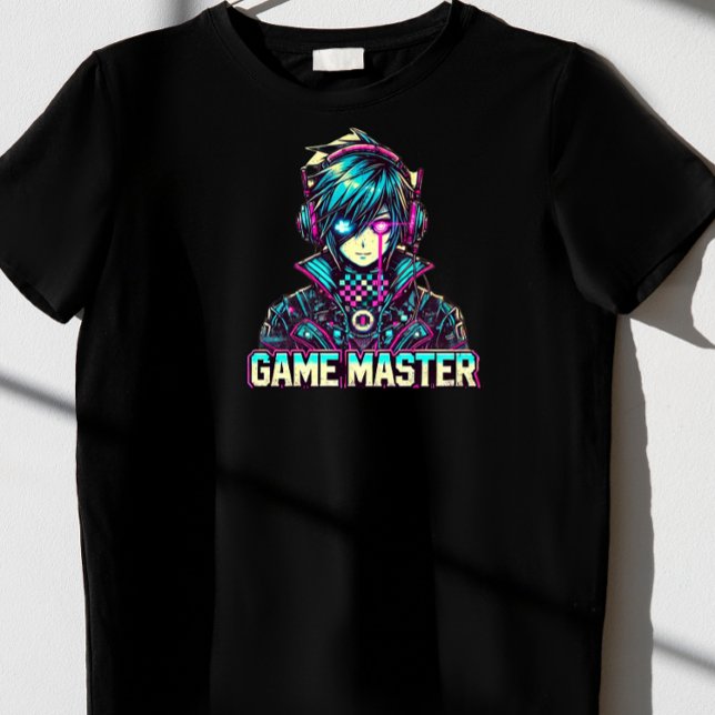 Camiseta "Mestre de Jogo." (Criador carregado)