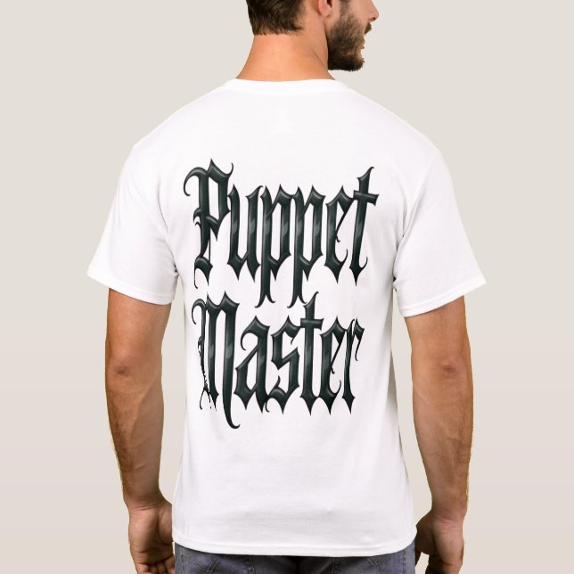 Camiseta Mestre de Marionetes (Verso)