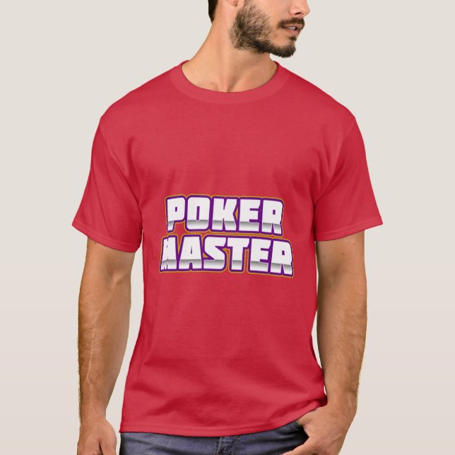 Camiseta Mestre de Poker (Frente)
