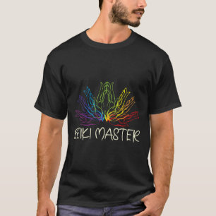 Camiseta Mestre de Reiki Curador da Energia da Vida Espirit