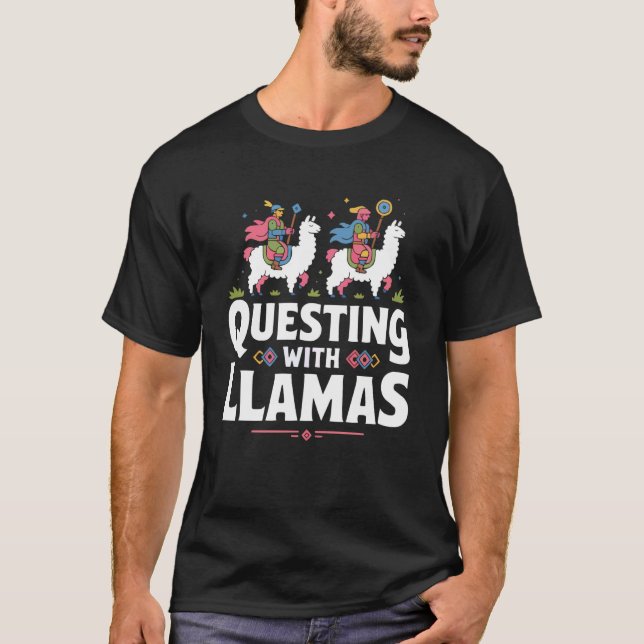Camiseta Mestre de RPG D20 Jogo de Tabuleiro de Interpretaç (Frente)