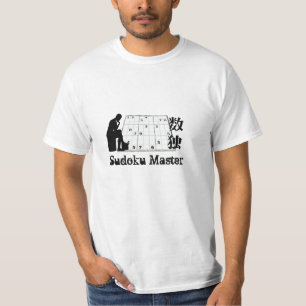 Camiseta Mestre de Sudoku