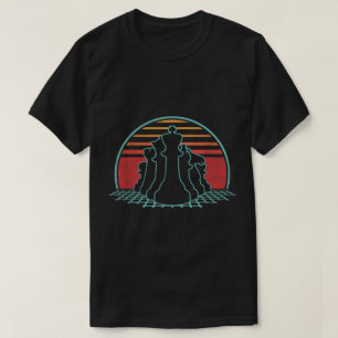 Camiseta Mestre de Xadrez Retro Design Vintage