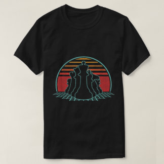 Camiseta Mestre de Xadrez Retro Design Vintage