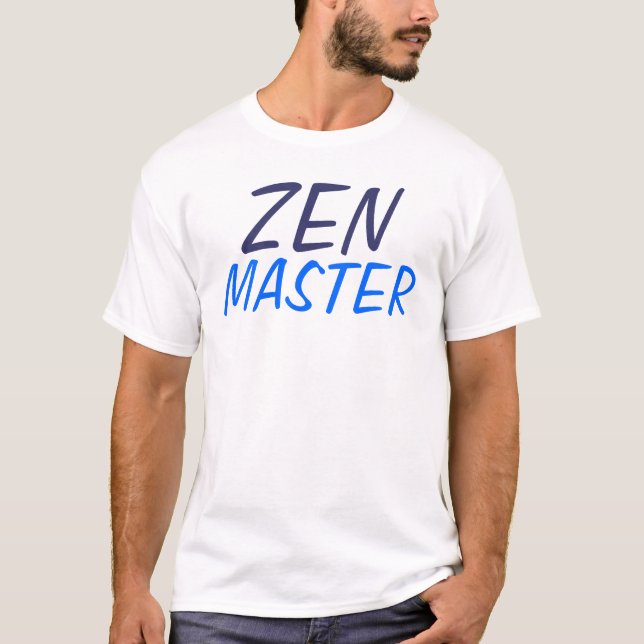 Camiseta Mestre de zen (Frente)