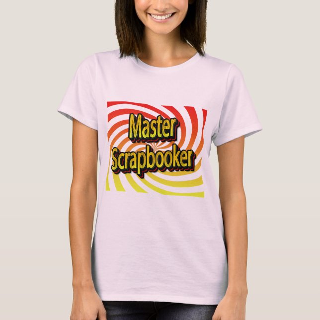 Camiseta “Mestre do Álbum de Recortes” (Frente)