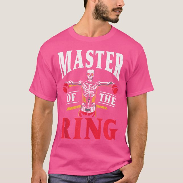 Camiseta Mestre Do Anel Da Boxer (Frente)