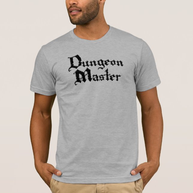 Camiseta Mestre do Dungeon (Frente)