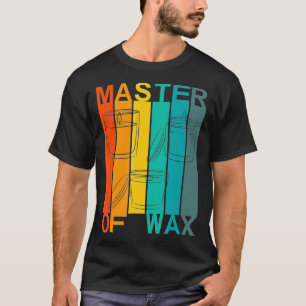 Camiseta Mestre Do Fazer De Velas De Cera De Cera