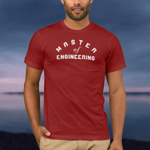 Camiseta Mestre do Gráfico de Engenharia