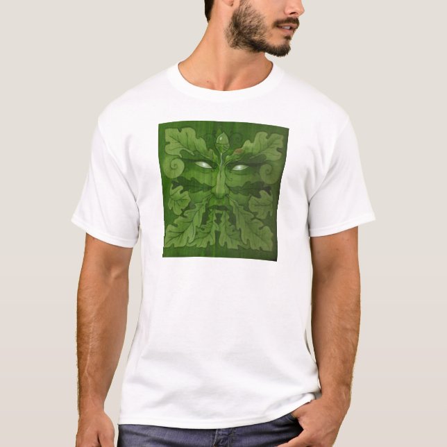 Camiseta mestre do greenman (Frente)