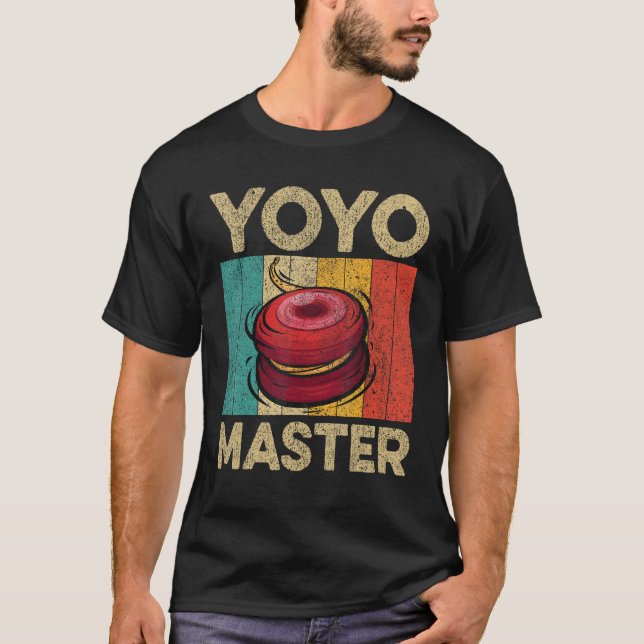 Camiseta Mestre do Ioiô Ioiô Antigo (Frente)