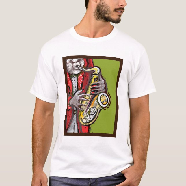 Camiseta ** Mestre do jazz ** (Frente)