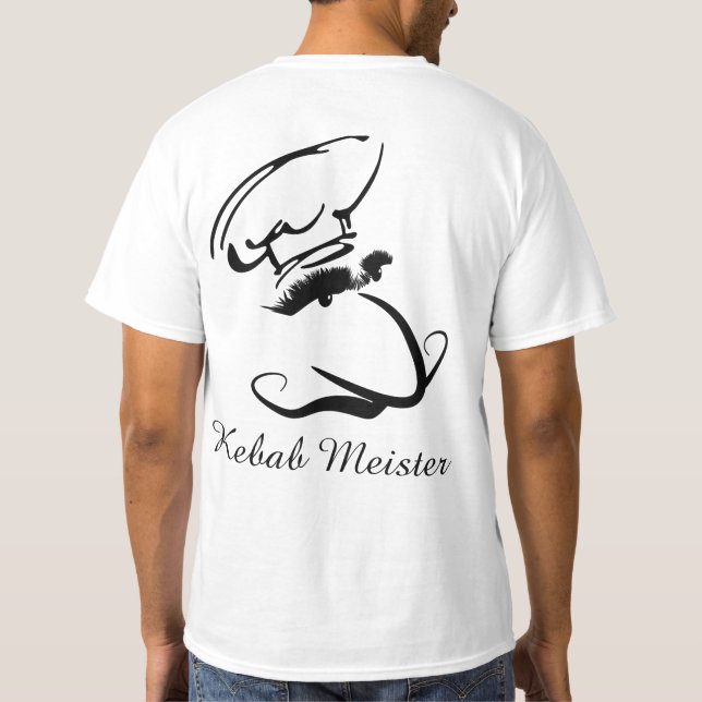 Camiseta Mestre do Kebab (Verso)