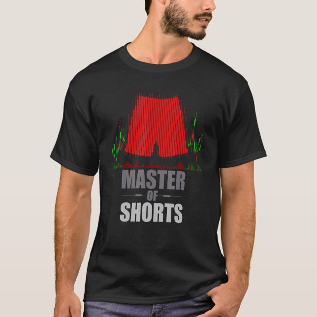 Camiseta Mestre Do Mercado De Ações Forex Da Crypto Trader  (Frente)
