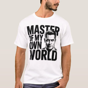 Camiseta Mestre do Meu Mundo Motivacional